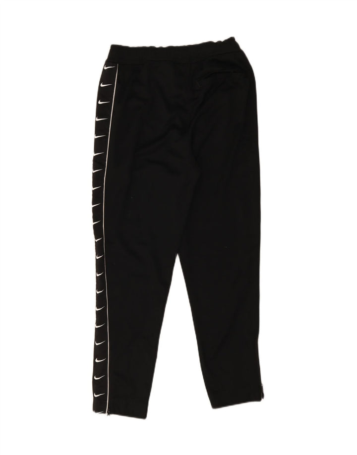 Nike Pantalon de survêtement graphique pour femme UK 10 Small Noir Polyester