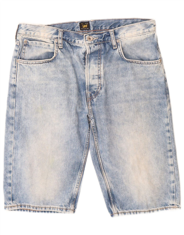 Lee Short en Jean W32 Homme Bleu Moyen Coton