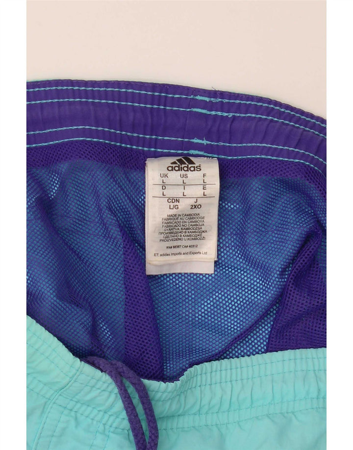 Adidas Short de bain homme grand bleu polyamide