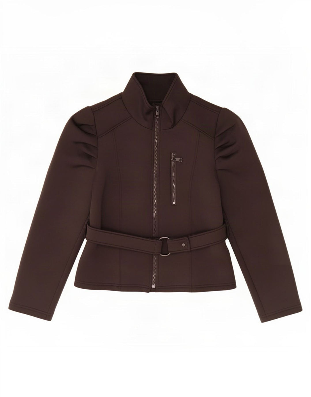 Zara Veste Bomber Femme UK 18 XL Noir Polyester