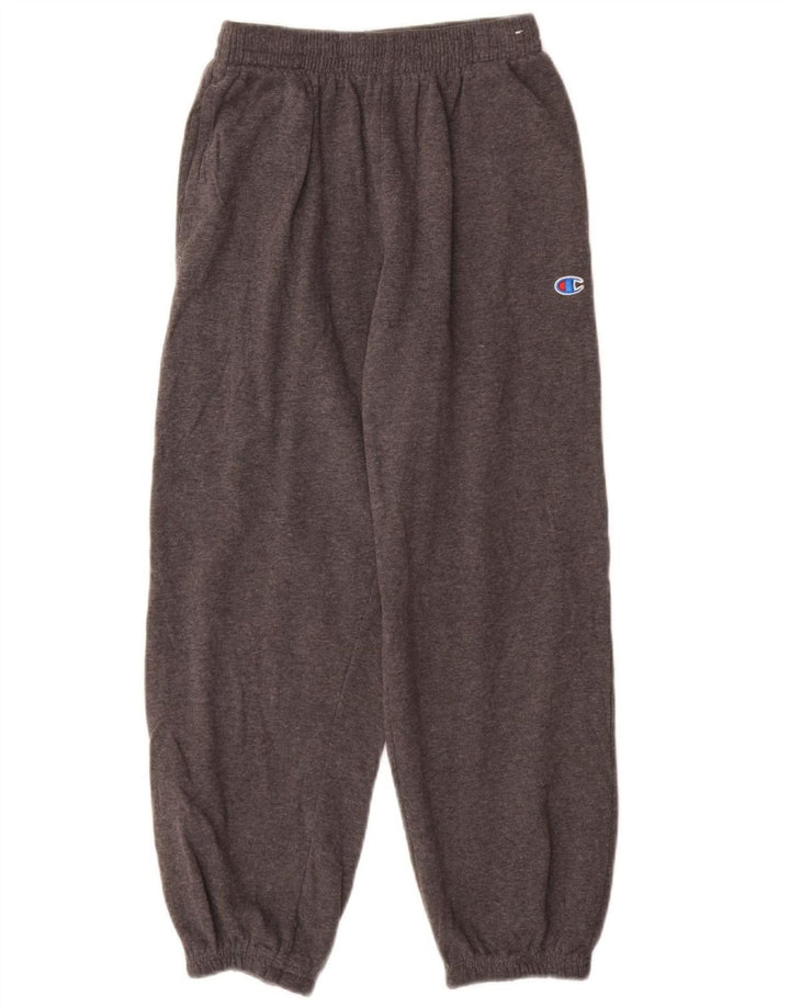 Champion Pantalon de Survêtement Garçon 14-15 ans Gris Coton
