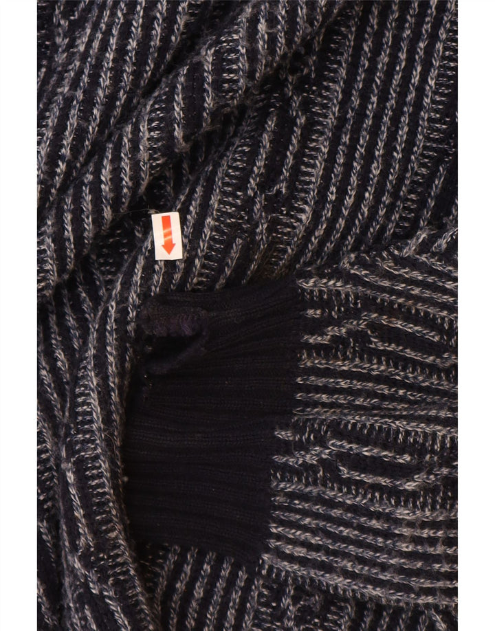 C & A Pull col bateau pour homme en polyacrylique bleu marine Fair Isle