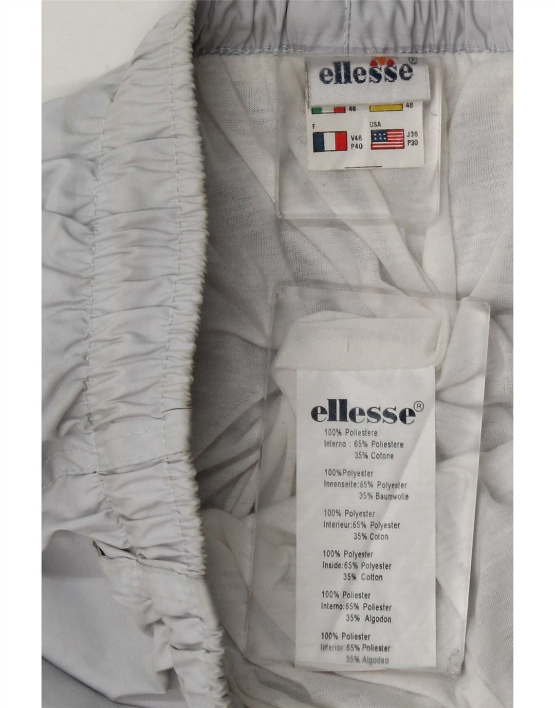 Ellesse Pantalon de survêtement pour homme IT 46 Small Bleu Polyester