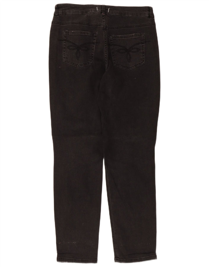 Ted Baker Jean slim effet vieilli W28 L28 pour femme en coton noir