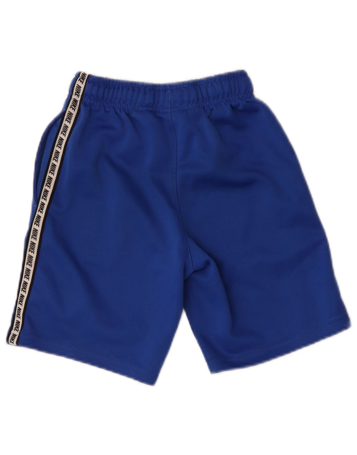 Nike Short de sport graphique pour garçon 8-9 ans Petit Bleu Polyester