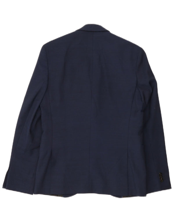 Jack & Jones Veste Blazer 2 Boutons Garçon 13-14 ans Bleu Marine Polyester