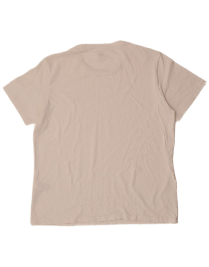 Levi's Tee-Shirt Standard Homme Blanc Large Coton