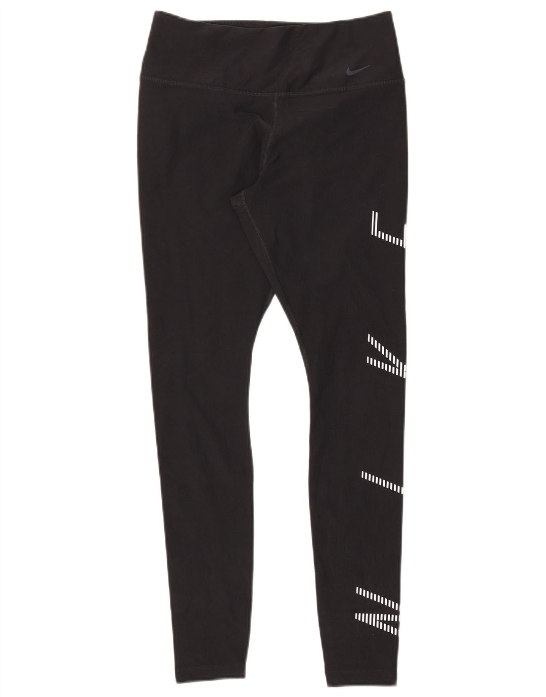 Nike Legging graphique Dri Fit pour femme UK 12 Noir moyen