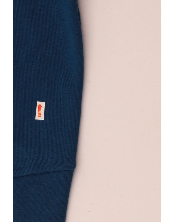 REEBOK Sweat-shirt graphique surdimensionné pour femme UK 8/10 Petit Bleu