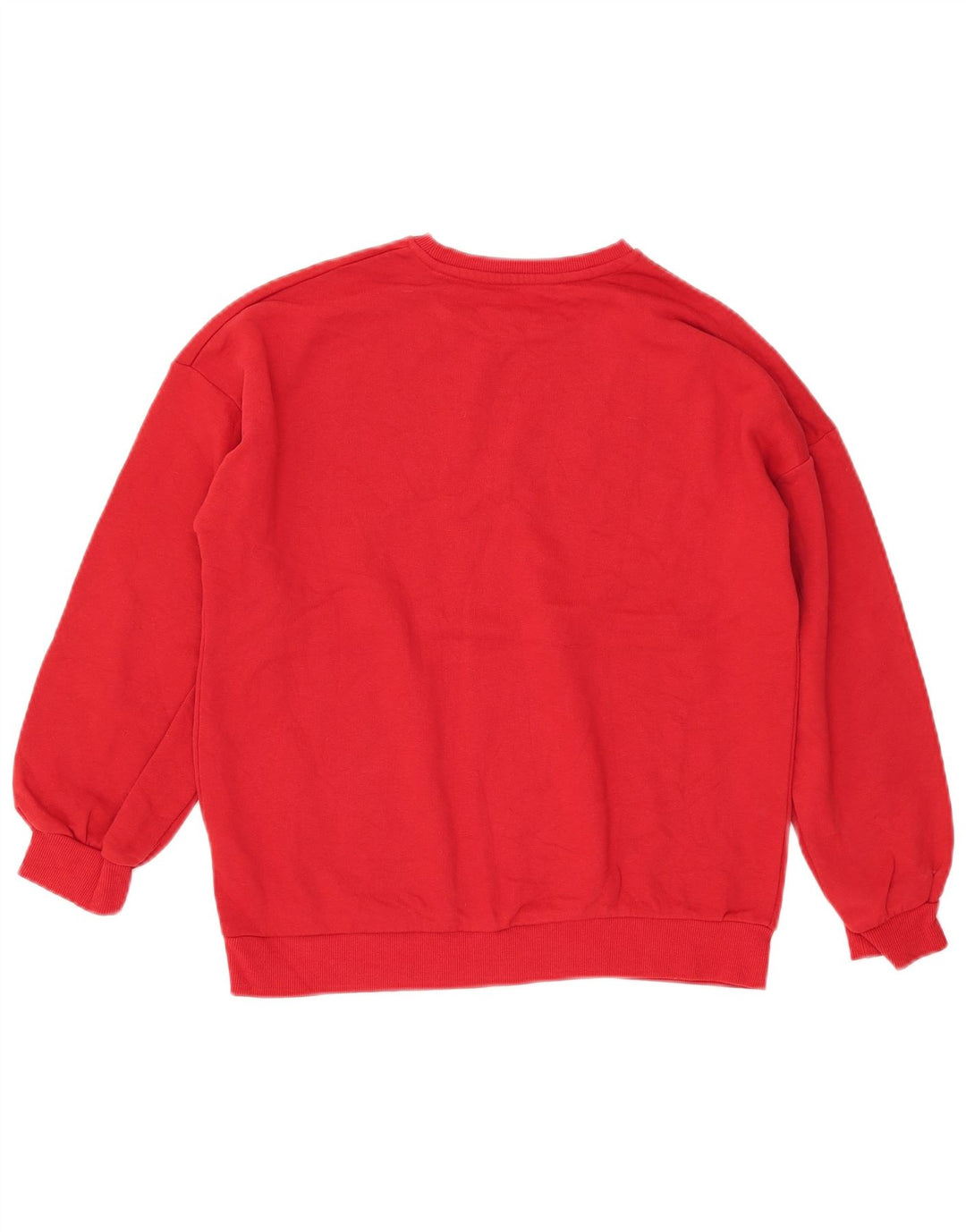 MARKS & SPENCER Sweat-Shirt Fille 12-13 Ans Rouge Coton