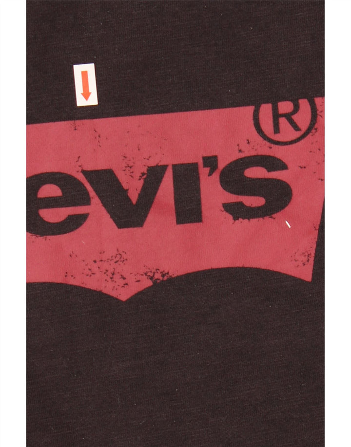 Levi's Sweatshirt Graphic Sweatshirt Homme Noir Moyen Coton
