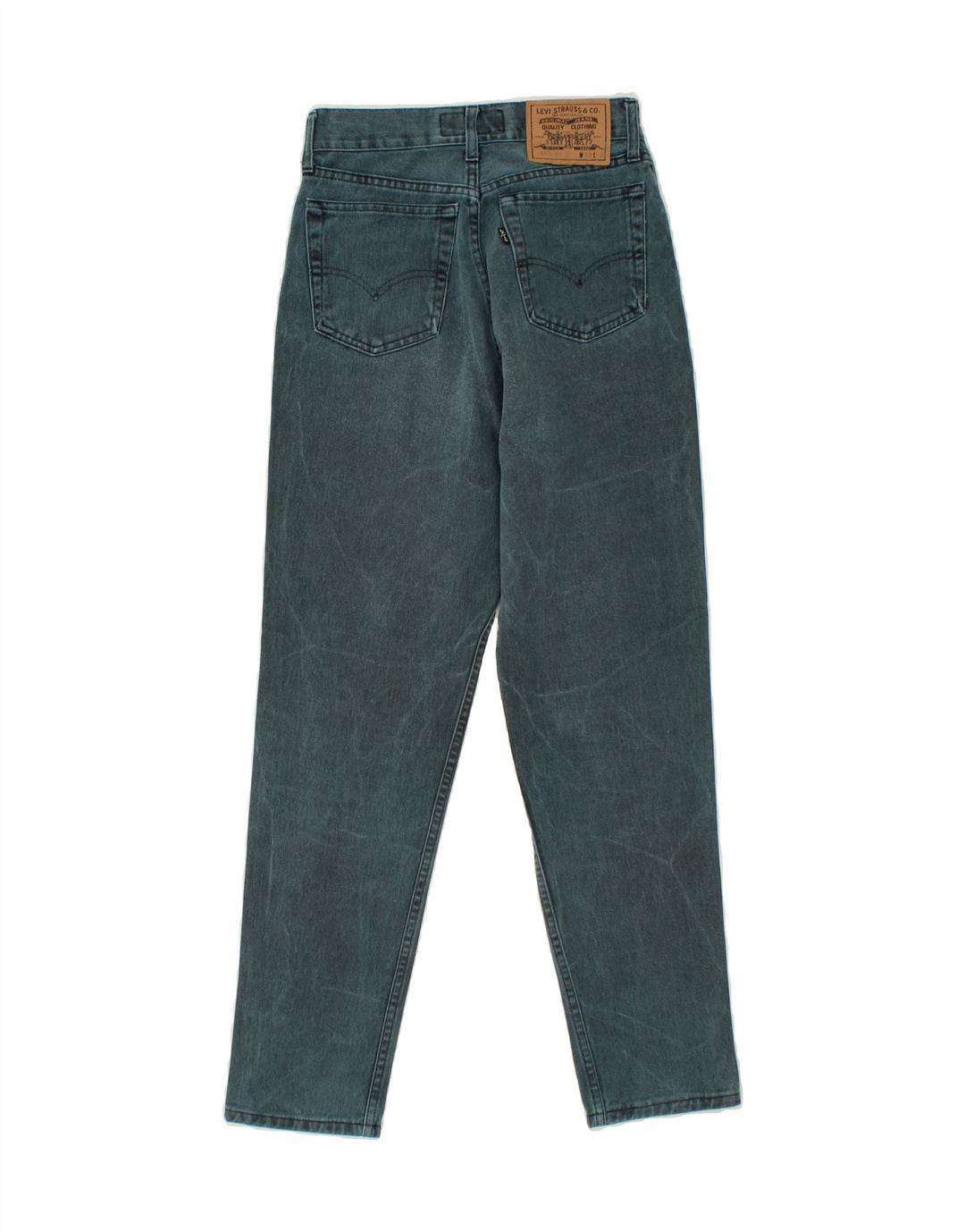 LEVI'S Womens Tapered Jeans W28 L27  Blue Cotton Vintage Levi's and Second-Hand Levi's from Messina Hembry 