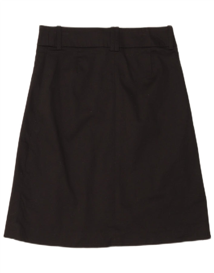 ZARA Womens A-Line Skirt Small W28  Black