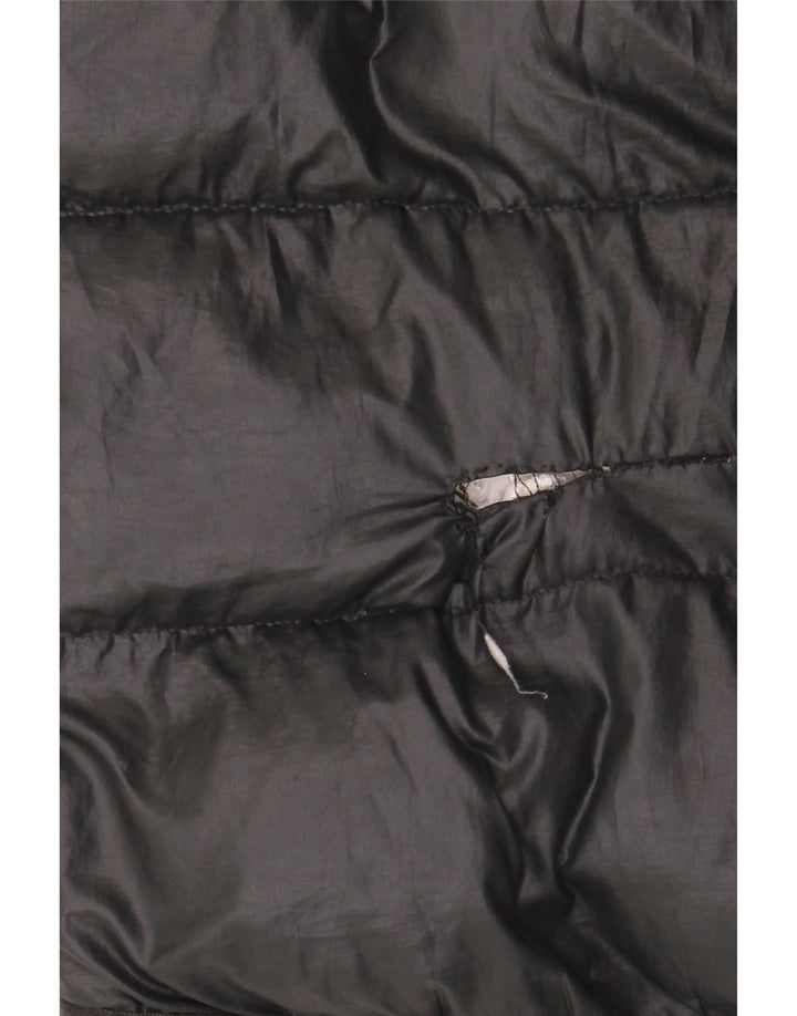 Veste matelassée à capuche Adidas Garçon 11-12 ans Noir Polyester