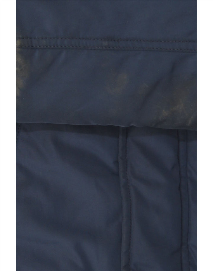 Tommy Hilfiger Veste matelassée à capuche garçon 9-10 ans Bleu marine Polyester