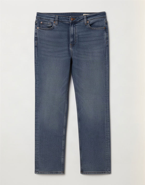 Marks & Spencer Jean droit The Sienna pour femme UK 16 Large W34 L27 Bleu