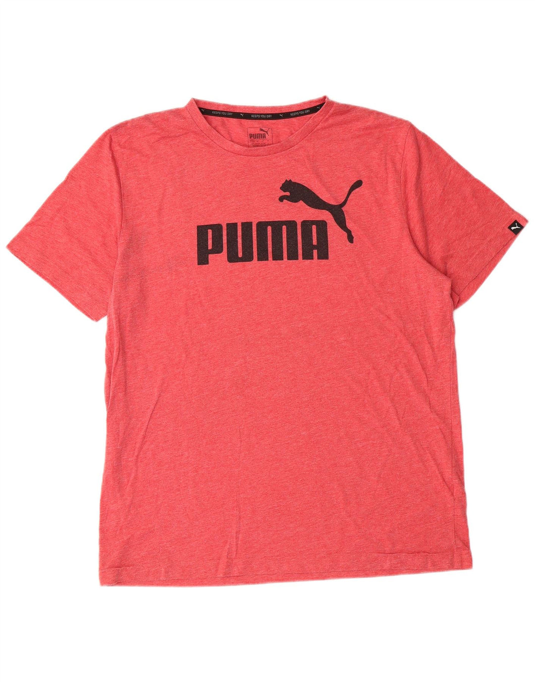 Puma T-Shirt Graphique Homme Grand Rose