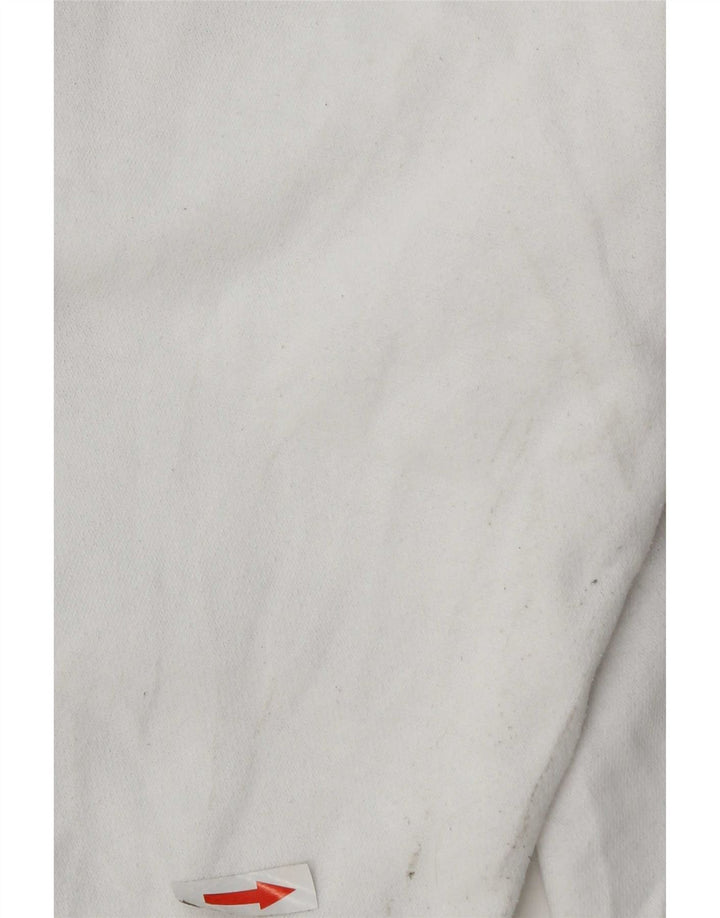 Jordan Pull à capuche graphique pour homme en coton blanc moyen