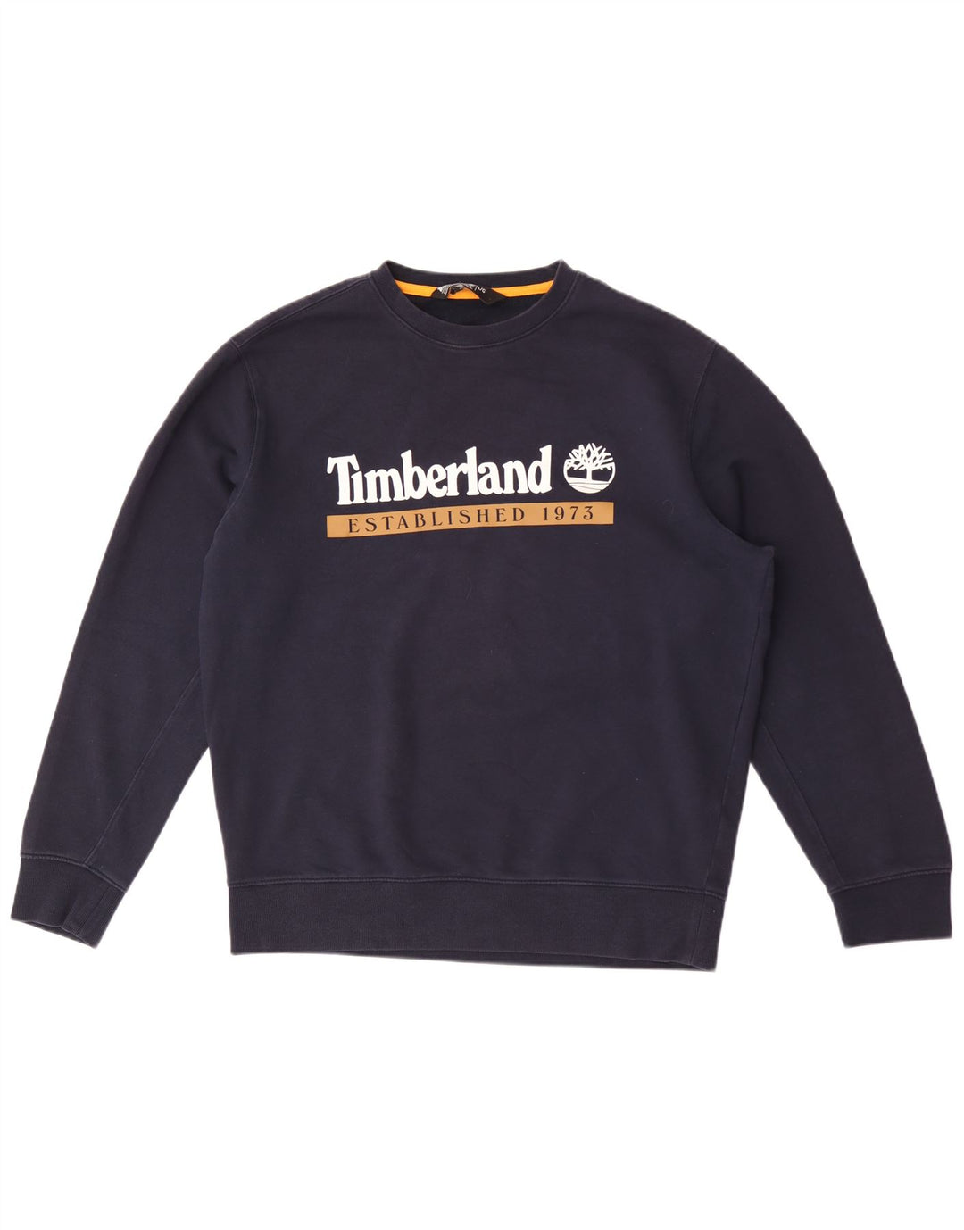 Timberland Sweat-shirt Graphic Regular Fit pour hommes, grand bleu marine