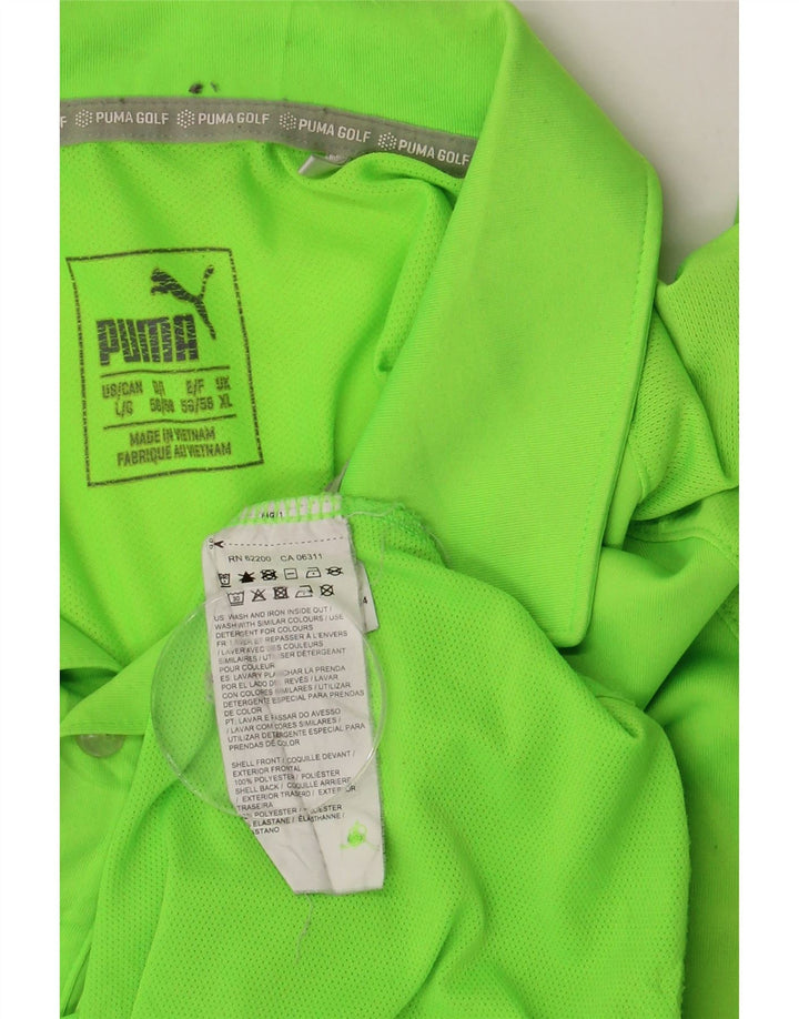 PUMA Polo Homme XL Vert Polyester