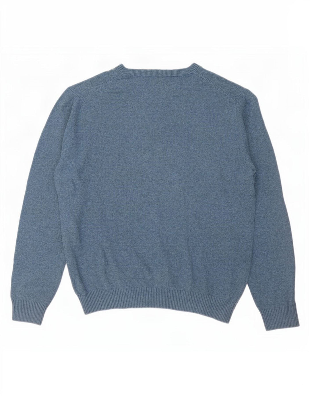 Nautica Pull col V pour homme en coton bleu Taille L