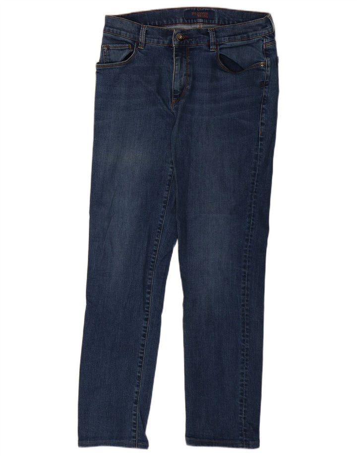 Trussardi Jean Slim W33 L30 Bleu Coton Homme