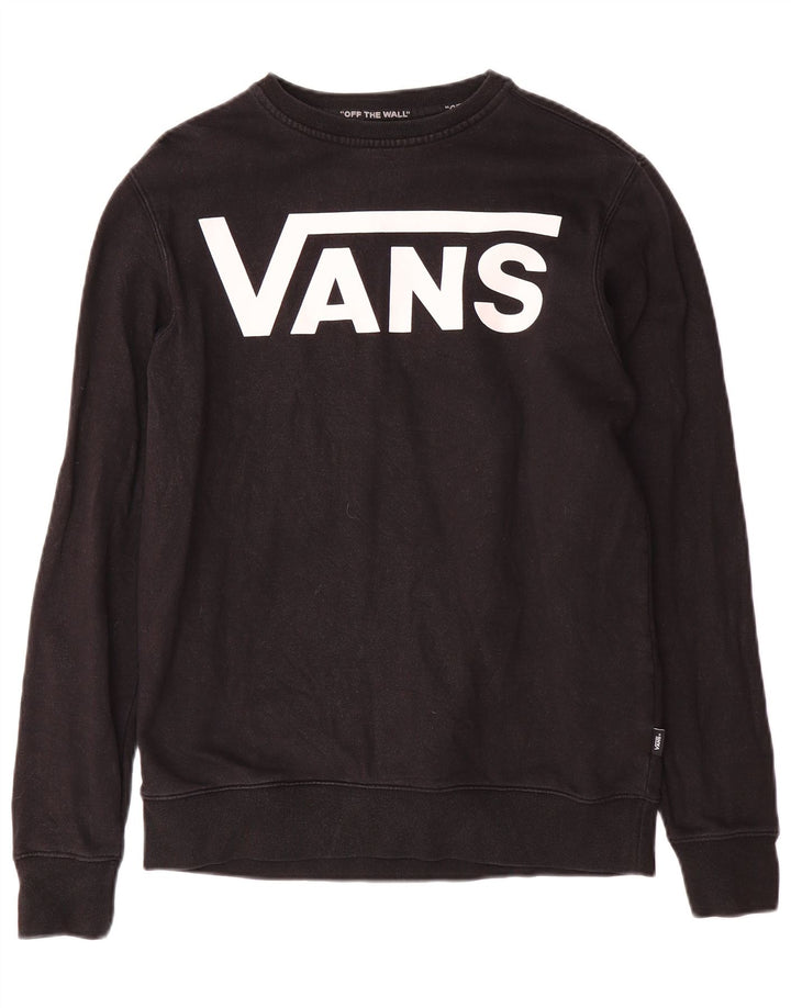 Vans Sweat-shirt graphique pour homme XS en coton noir