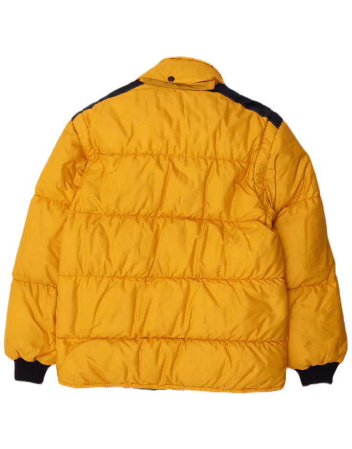 Ciesse Piumini Veste matelassée pour homme IT 52/54 Large Jaune Colourblock