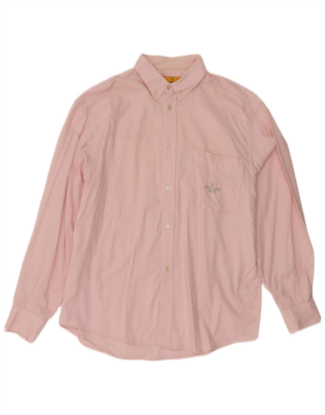 Trussardi Jeans Chemise Homme Large Rose
