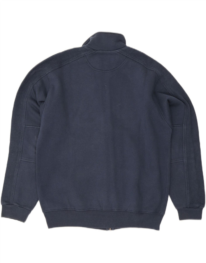 Champion Veste de Survêtement Homme Bleu Marine Moyen Coton