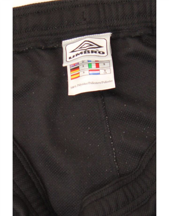 Umbro Pantalon de Survêtement Graphique Homme Petit Noir Polyester