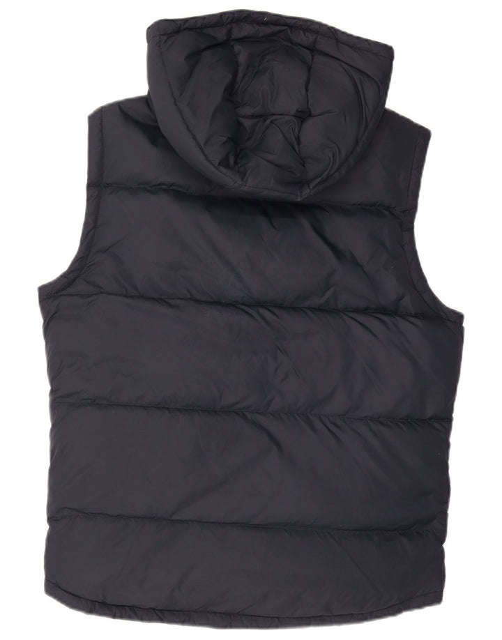 Jack Wills Gilet rembourré à capuche pour homme UK 36 Small Bleu marine