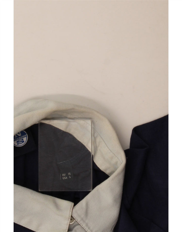 North Sails Polo Rugby Homme XL Bleu Marine