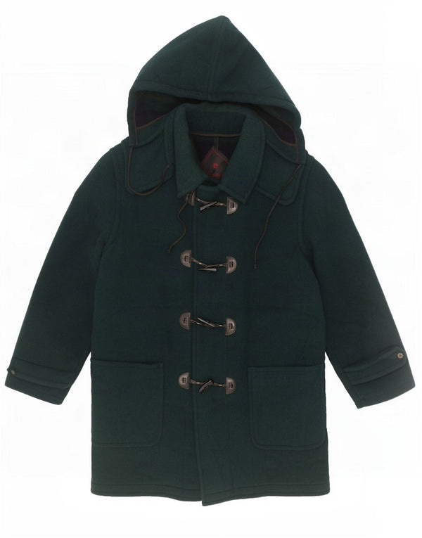 Pierre Cardin Duffle-coat à capuche pour homme IT 50 Large laine verte