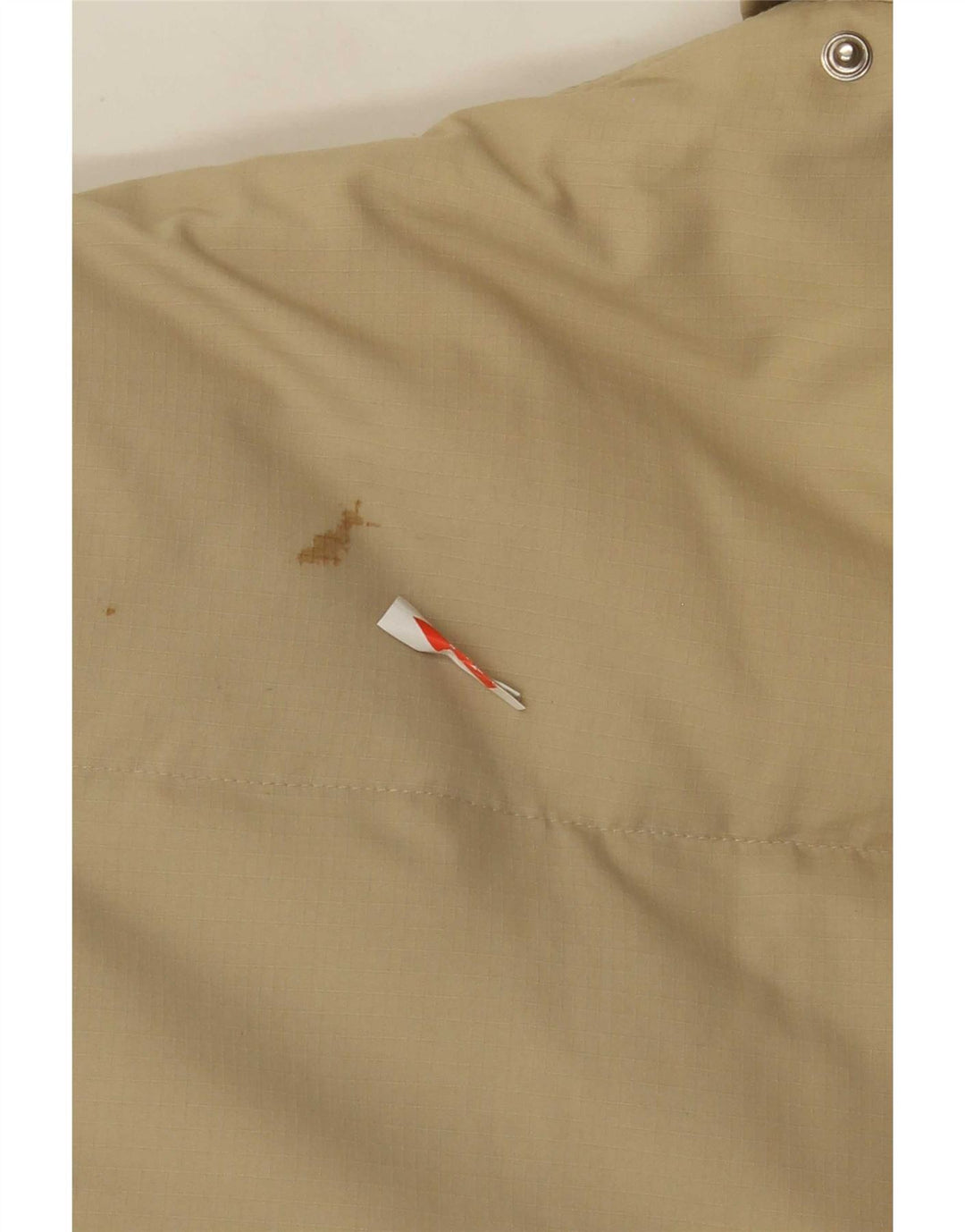 Fila Manteau rembourré pour homme UK 40 Large Beige Polyamide