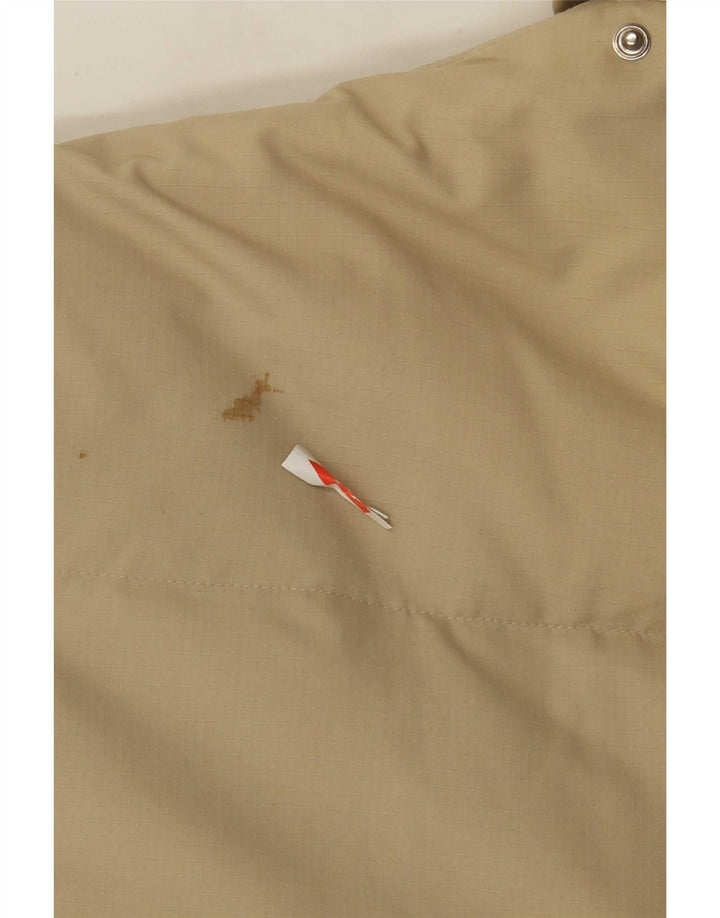 Fila Manteau rembourré pour homme UK 40 Large Beige Polyamide