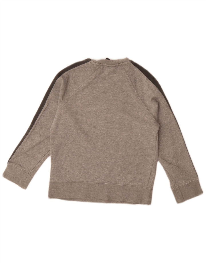 Nike Garçons Graphic Sweatshirt Jumper 8-9 ans Petit Gris Coton