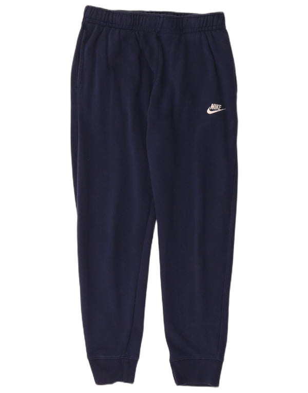 Nike Pantalon de survêtement pour homme en coton bleu marine moyen