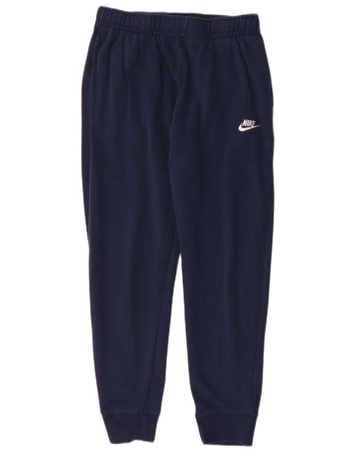 Nike Pantalon de survêtement pour homme en coton bleu marine moyen