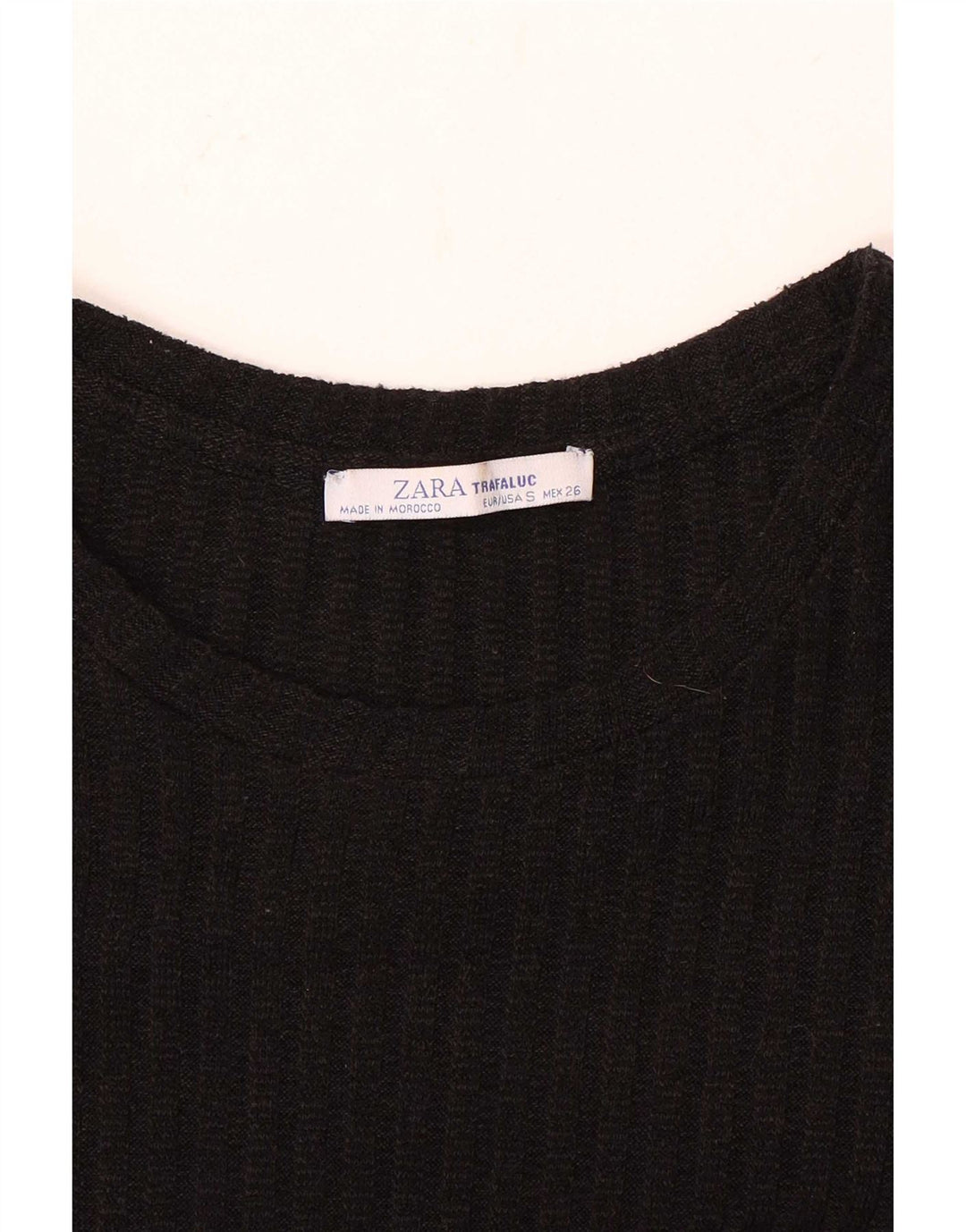 Zara Robe pull pour femme UK 10 Small Noir