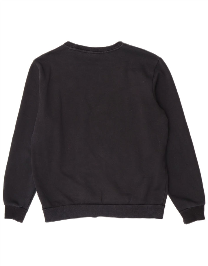 Puma Sweat-Shirt Graphique Homme Noir Moyen Coton