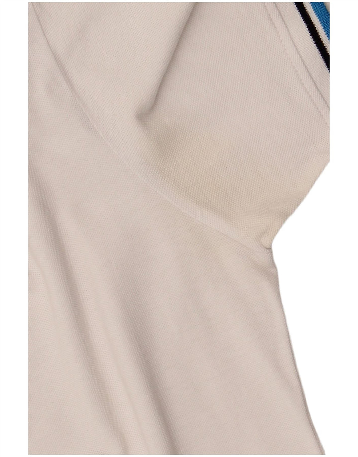 Diadora Polo Homme Grand Blanc Coton