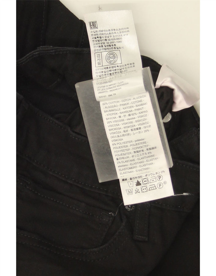 Levi's Jean Slim 710 Femme W30 L34 Coton Noir
