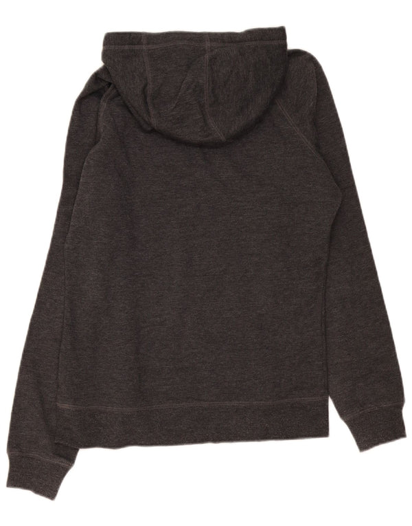 The North Face Pull à capuche graphique pour femme UK 14 Coton gris moyen