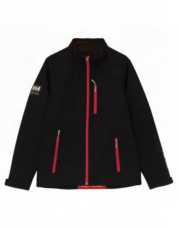 Helly Hansen Veste coupe-vent graphique pour femme UK 14 Medium Noir Polyester