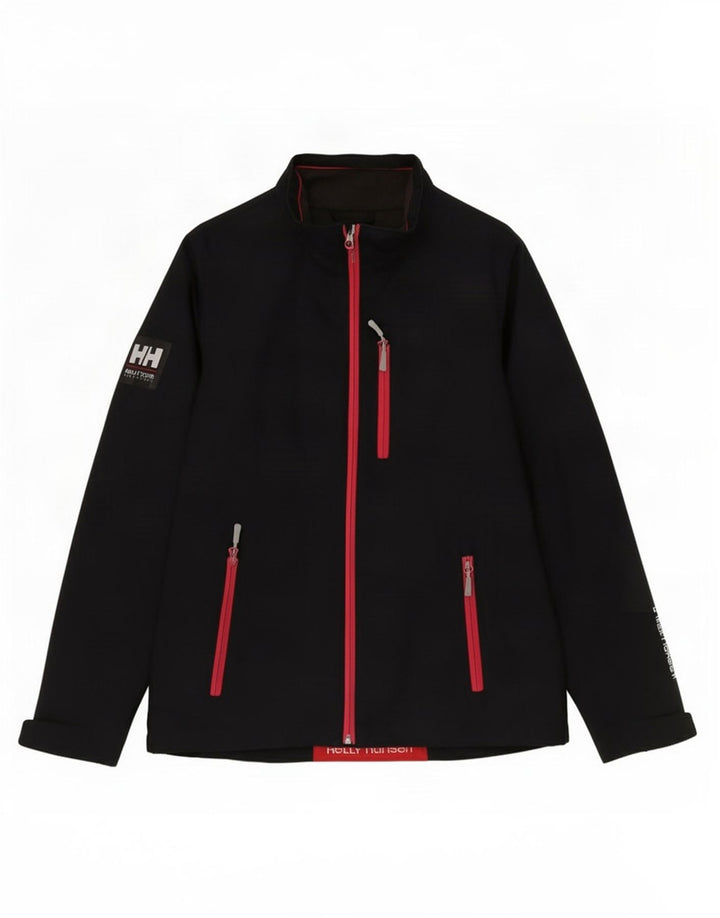 Helly Hansen Veste coupe-vent graphique pour femme UK 14 Medium Noir Polyester