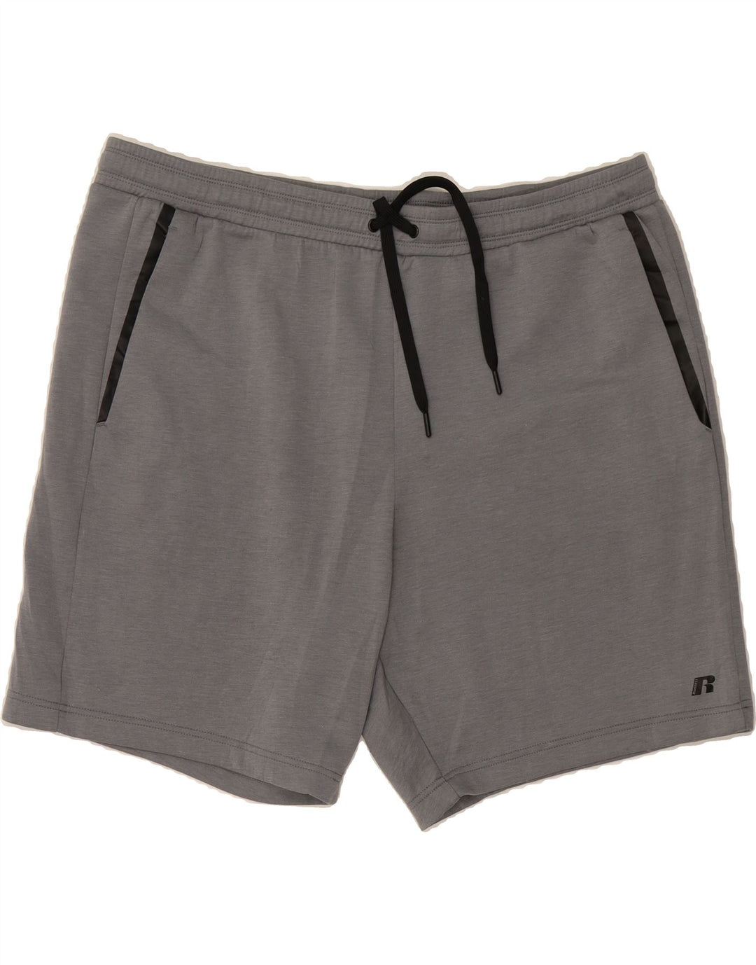 RUSSELL ATHLETIC Mens Sport Shorts 2XL  Grey Polyester Vintage Russell Athletic and Second-Hand Russell Athletic from Messina Hembry 