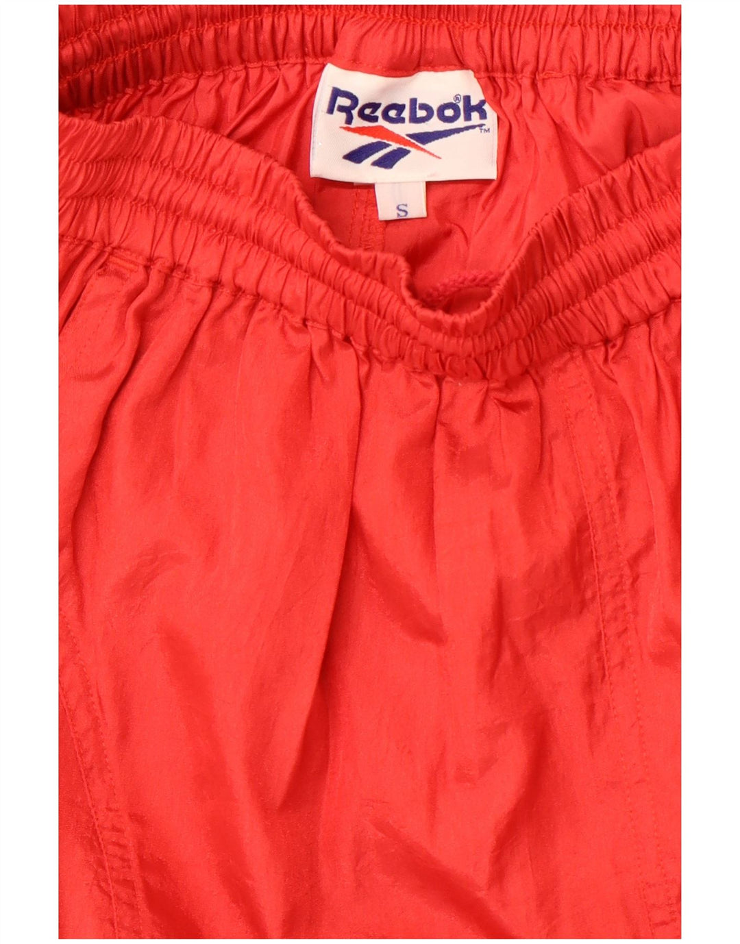 REEBOK Short de sport pour femme UK 10 Small Rouge Nylon