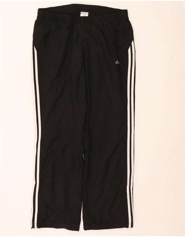 Adidas Pantalon de survêtement pour femme UK 14 Large Noir Polyester
