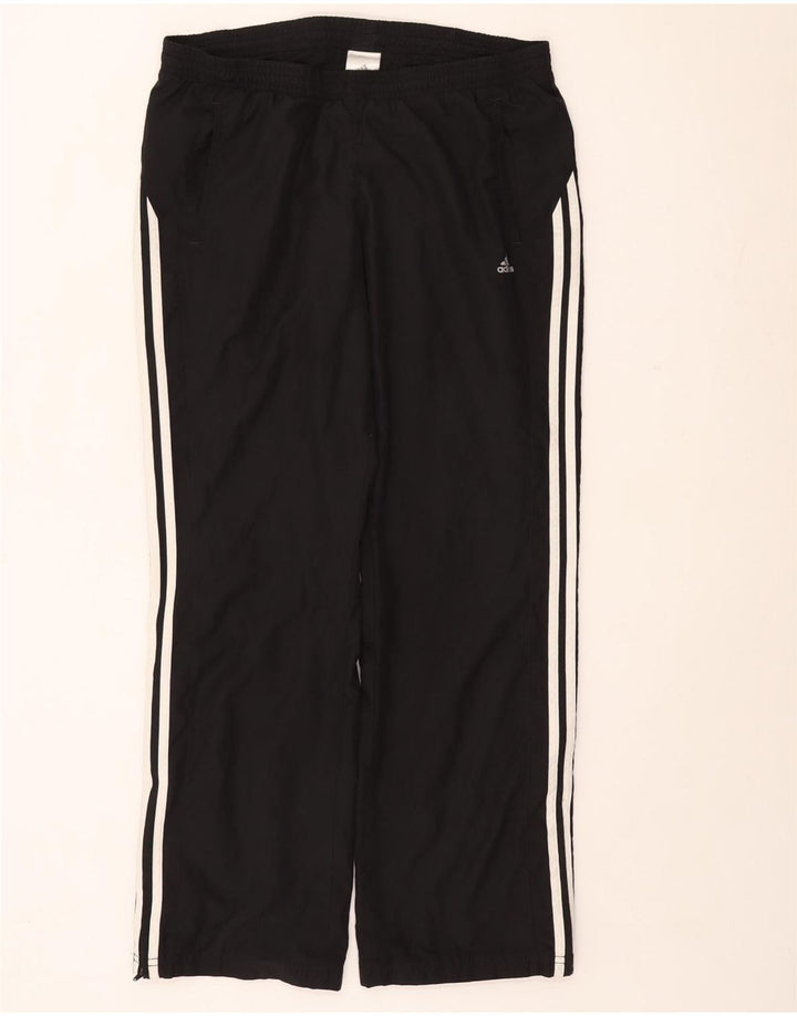 Adidas Pantalon de survêtement pour femme UK 14 Large Noir Polyester